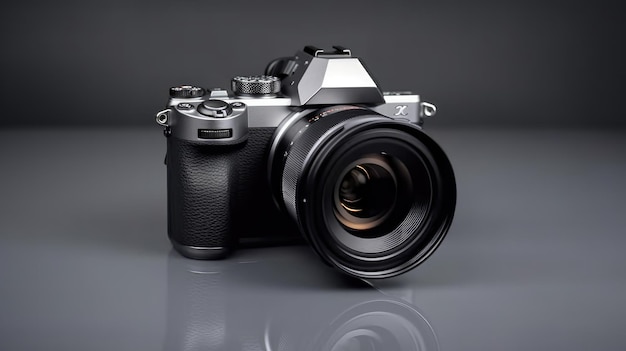 A camera with a lens that says nikon on it.