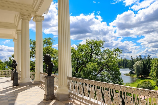 Cameron gallery at the Catherine Park in Tsarskoye Selo Pushkin Russia