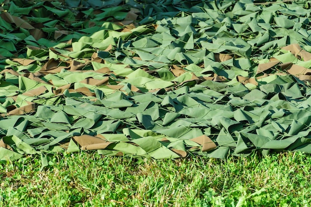 Camouflage net for hiding military equipment and defensive structures from the enemy Ways to protect the armed forces of Ukraine from invaders