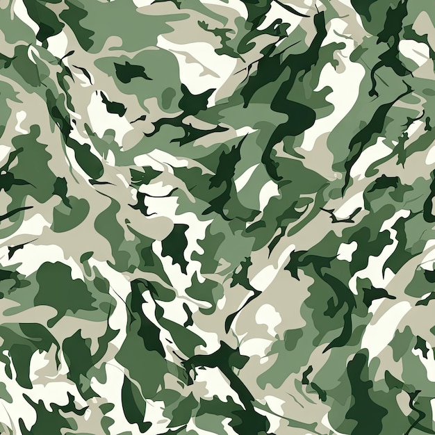 Camouflage Pattern Repeat Military Tactical and Versatile