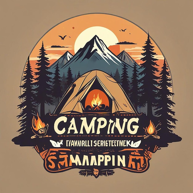 Campfire Banner Design