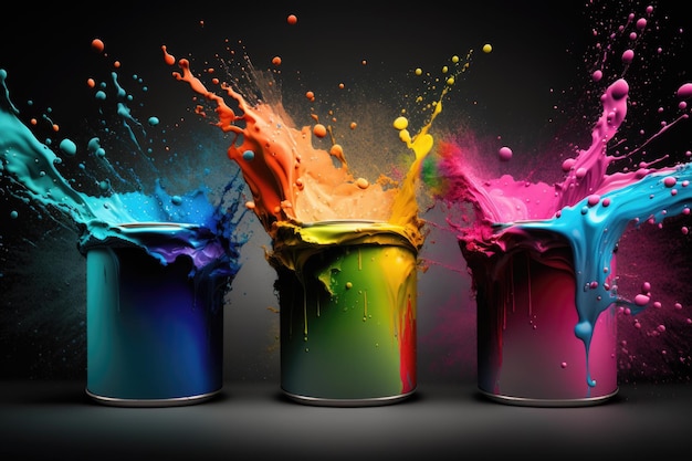 A can of paint