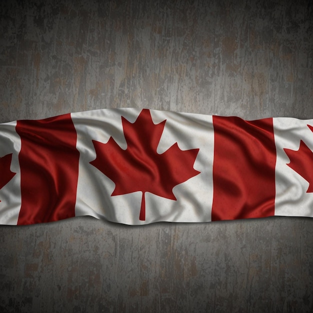 Canada flag background AI Generative