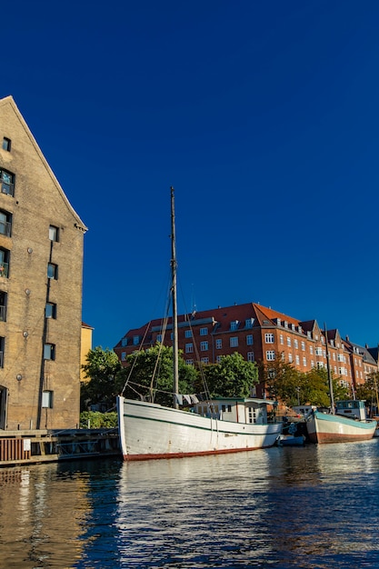 Canal in Copenhagen, Denmark