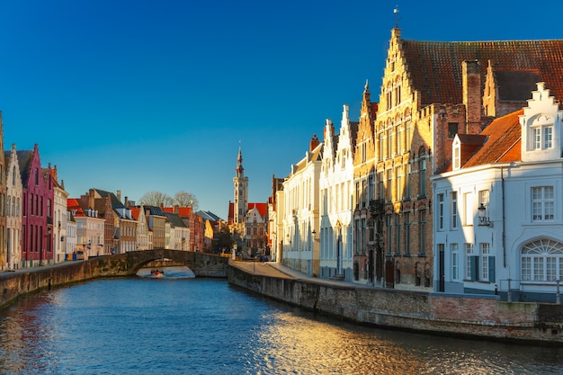 Canal Spiegelrei, Bruges, Belgium