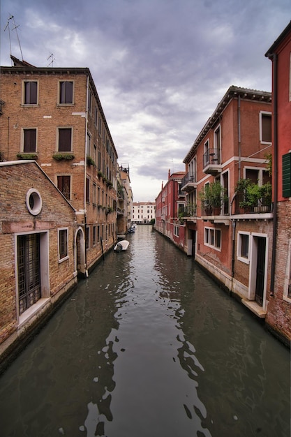 canals of the city of Venice Italy.