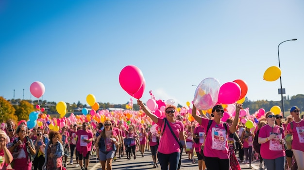 Cancer Awareness Walk United in Hope and Determination