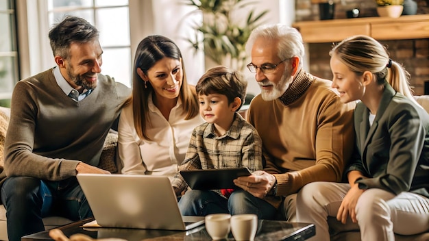 Candid Family Discussion on Investment Options at Home Natural Interaction and Financial Planning