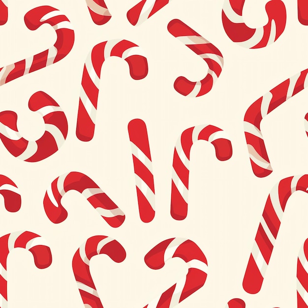 Photo candy cane lane pattern background