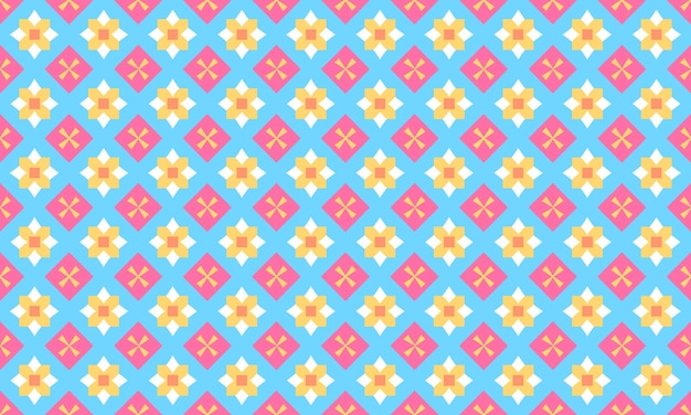 Candy Pop Geometric Shapes Seamless Pattern for Wallpaper Background