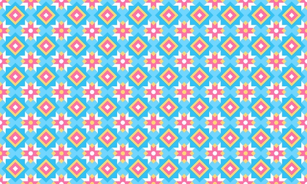 Candy Pop Geometric Shapes Seamless Pattern for Wallpaper Background