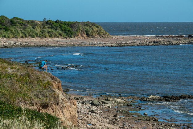 Canelones beach in Uruguay