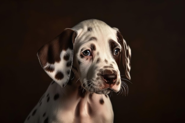 Canine puppy Brown