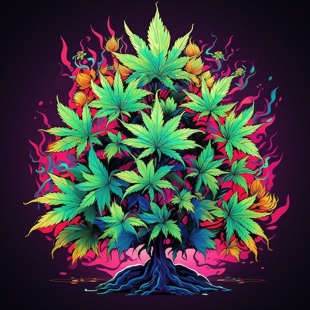 Cannabis Vector Art Creative Illustrations and Graphics for Cannabis Enthusiasts