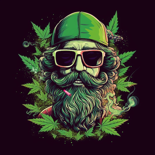 Cannabis Vector Art Creative Illustrations and Graphics for Cannabis Enthusiasts