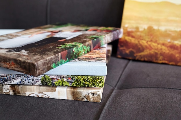 Photo canvas prints photo printed on canvas with gallery wrapping on stretcher bar