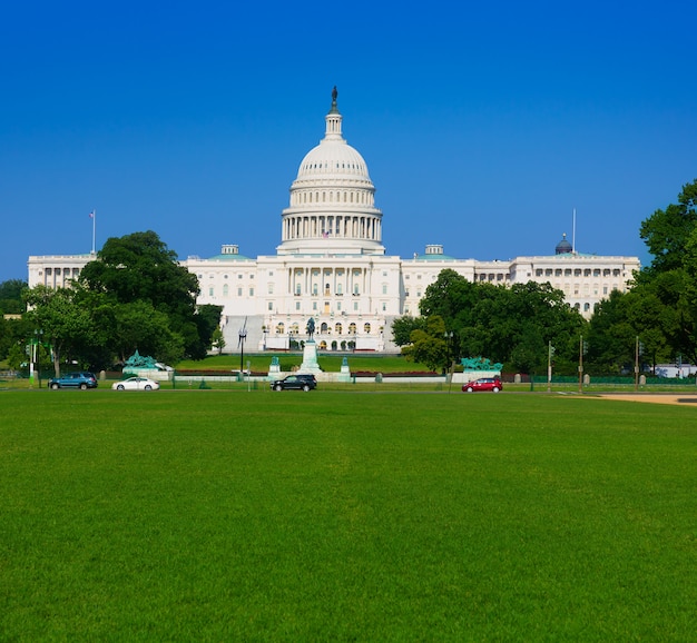 Capitol building Washington DC sunlight day USA 