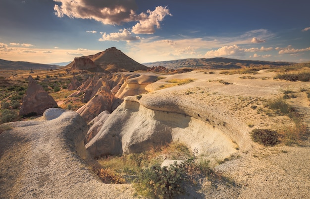 Cappadocia mountain landscape, Turkey