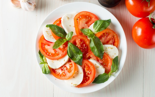 Caprese salad.