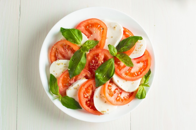 Caprese salad.