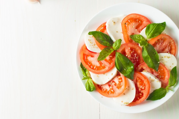 Caprese salad.