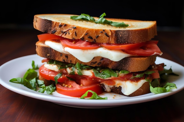 Caprese Sandwich Dinner Recipe