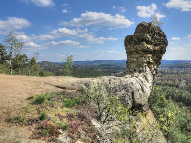 Capska cudgel rock formation