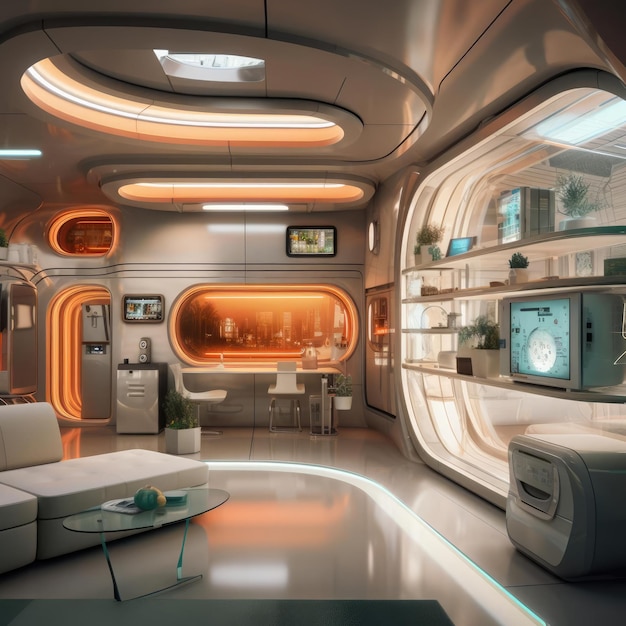 Capsule type apartment high technology