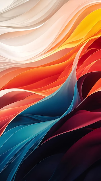 A captivating 4K gradient painting