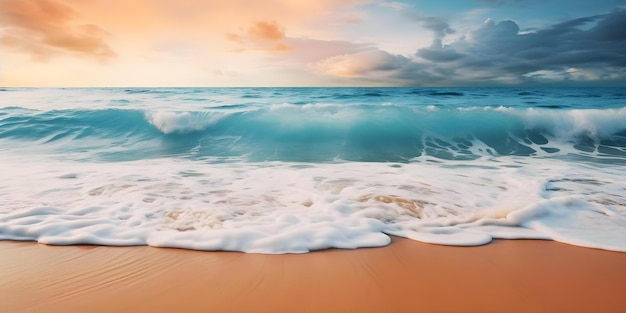 Captivating Aerial Perspective of Ocean Waves Crashing on Sandy Beach Concept Aerial Photography Ocean Waves Sandy Beach Captivating Perspective