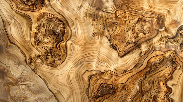 Captivating background texture of olive wood with a natural finish ai image