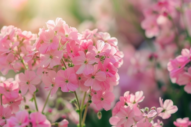 Captivating Beautiful pink flowers Generate ai