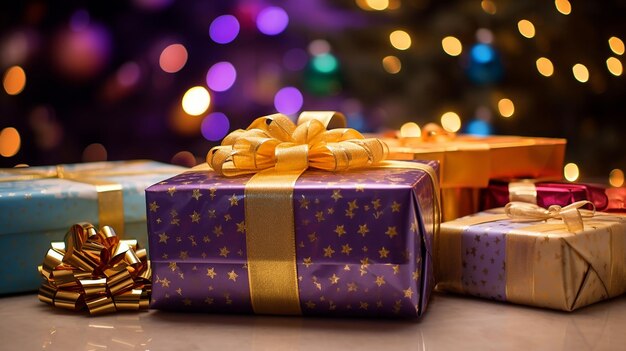 Captivating Christmas Gifts Sparkling Surprises Under the Tree Await Unwrapping