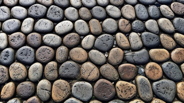 Captivating Cobblestone Texture Generative ai