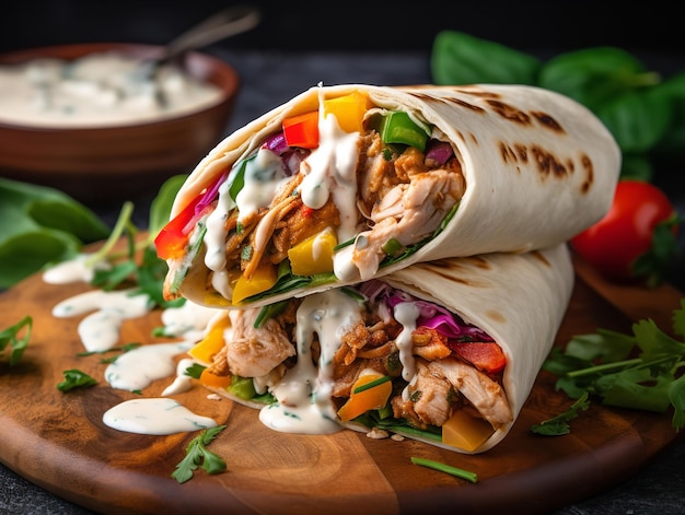 The Captivating Complexity of a Chicken Shawarma Wrap