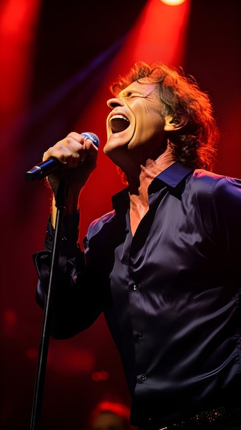 Captivating Concert Moment of the Legendary Artist BJ Thomas