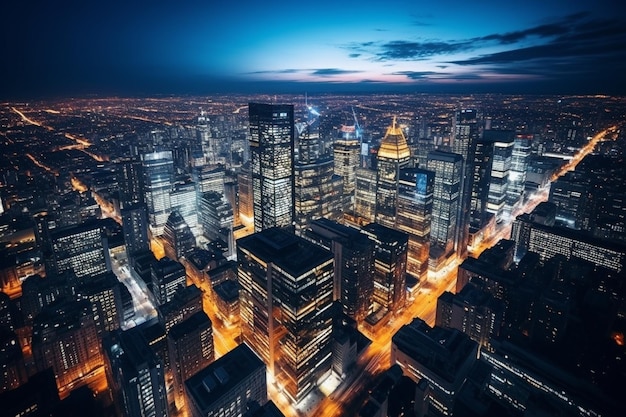 Captivating Drone Shots of Diverse Urban SkylinesxA