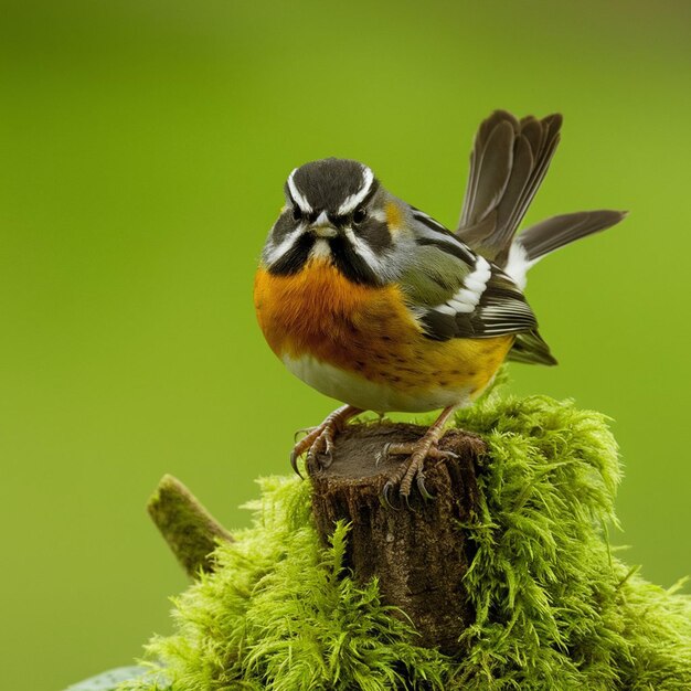 Photo a captivating photograph of a blackburnian warbler