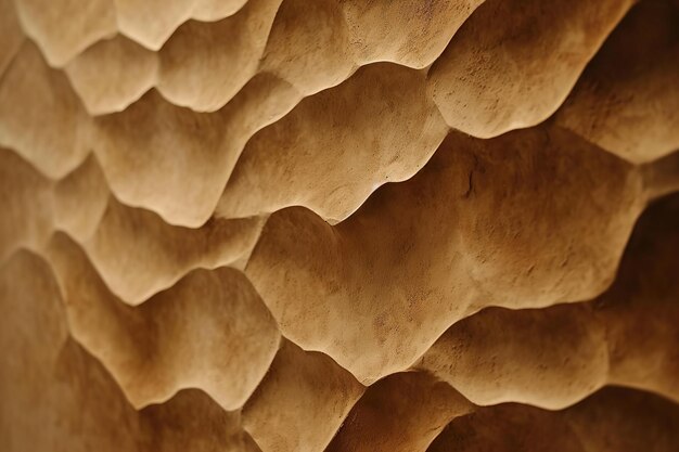 Captivating Portrayal of Wall Texture Crafted from Fine Sand