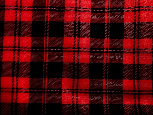 Photo captivating red plaid pattern images