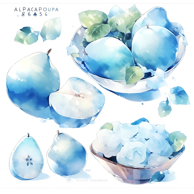 Captivating Watercolor Fruit Drawings for a Playful and Colorful Experience