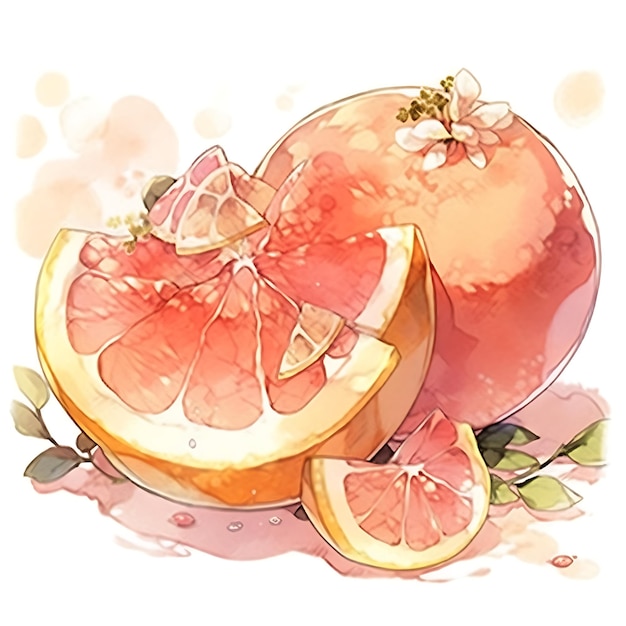 Captivating Watercolor Fruit Drawings for a Playful and Colorful Experience