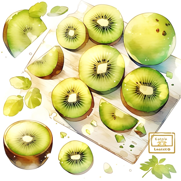 Captivating Watercolor Fruit Drawings for a Playful and Colorful Experience