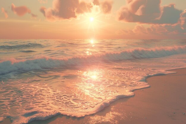 Capture the joy of a beach sunrise meditation