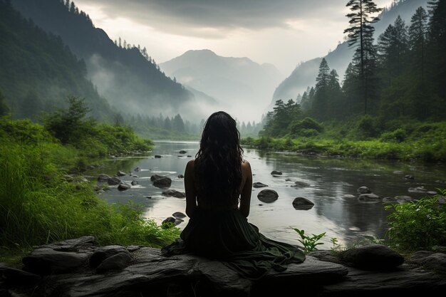 Capturing the beauty and power of women in various settings through stunning silhouettes