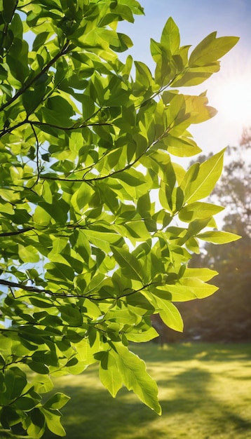 Capturing the Beauty of Sunlit Forest Foliage