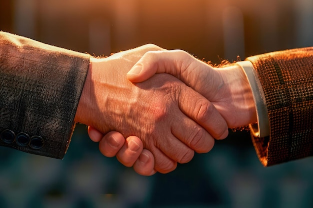 Capturing Employee Appreciation Day Manager Shaking Hands with Employee in Personal Acknowledgment