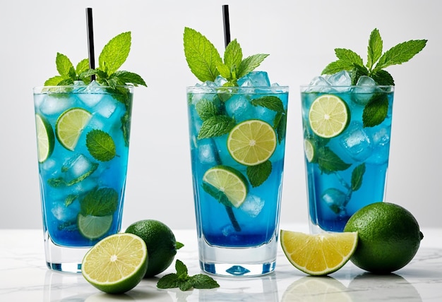 Capturing the Essence of Blue Mojito