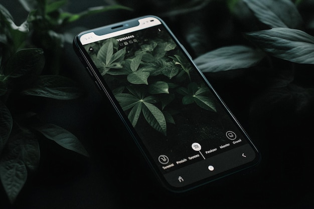 Capturing Nature's Beauty Mobile Photography with Plant Identification App on Display