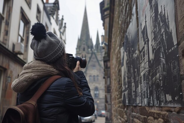 Capturing photos of iconic landmarks on the Royal generative ai